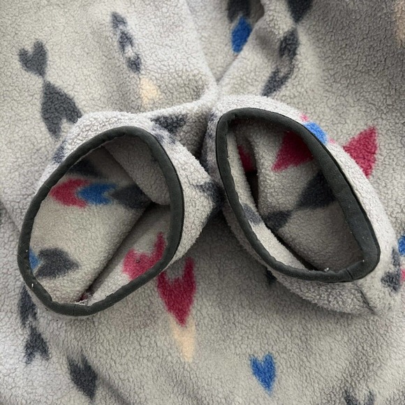 Patagonia Synchilla Snap T Fleece Pullover Wish Tails Gray Arrow Print 25455 XL - Picture 5 of 12